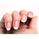 Pose gel French sur ongles naturels